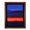 Image 1 : Wyland, "Abstract" Framed Original Watercolor Painting, Hand Signed with Certificate of Authenticity