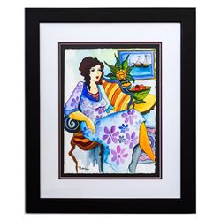 Patricia Govezensky- Original Watercolor "Mathilde"