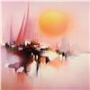 Image 2 : H. Leung, "Morning Sun" Framed Limited Edition, Numbered 371/1000 and Hand Signed with Letter of Aut