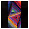 Image 2 : Victor Vasarely (1908-1997), "Hommage a L'hexagone Portfolio" Includes 10 Heliogravure Prints, Title