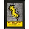 Image 1 : Roy Lichtenstein "New Wave Festival" Custom Framed