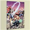 Image 3 : Marvel Comics "Avengers #21" Numbered Limited Edition Giclee on Canvas by George Perez with COA.