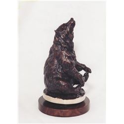 "Toe Hold" Bronze, #20 of 30 by Bunny Connell