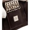 Image 5 : Fendi Brown Zucca Canvas Leather 6 Key Holder