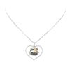 Image 2 : Sanrio 0.60 ctw Heart Shaped Hello Kitty Diamond Pendant with Chain  - 18KT Whit