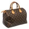 Image 3 : Louis Vuitton Monogram Canvas Leather Speedy 30 cm Bag