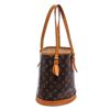 Image 2 : Louis Vuitton Monogram Canvas Leather Petit Bucket PM Bag