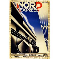 Adolphe Cassandre - Nord Express