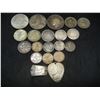 Image 1 : 20 Count Silver World Coins - Various Countries & Various Years