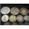 Image 2 : 20 Count Silver World Coins - Various Countries & Various Years