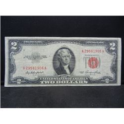 Series 1953 United States $2.00 Red Seal Note