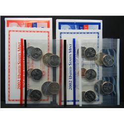 2002 United States Uncirculated P & D Mint Set w/ Original Packaging