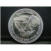 Image 2 : 1 Troy Oz. .999 Silver Engelhard Prospector Round