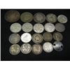 Image 1 : 20 Silver World Coins - Various Countries & Various Dates