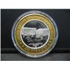 Image 2 : Silver Casino Token Flaming Las Vegas