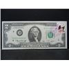 Image 1 : 1976 $2.00 Note FDI With Stamp