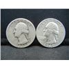 Image 1 : 1932+ 1940 Higher Grade Silver Washington Quarters