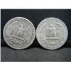 Image 2 : 1932+ 1940 Higher Grade Silver Washington Quarters