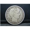 Image 1 : 1915 Barber Half Dollar Fine Key Date