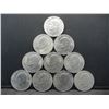 Image 1 : 10 Count United States Circulated Eisenhower Ike Clad Dollars