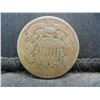 Image 1 : 1864 United States Two 2 Cent Piece - Civil War Date