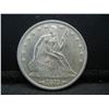 Image 1 : 1873 Arrows Seated Half Dollar AU/BU Scarce!!