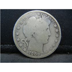 1909 Barber half Dollar