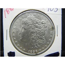 1896 United States Morgan Silver Dollar