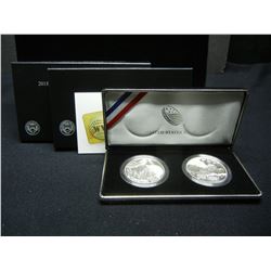 2018 United States World War I Centennial Silver Dollar & Navy Medal Set w/ Original Packaging