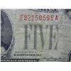 Image 3 : 2 - Series 1928 C United States $5.00 Red Seal Notes