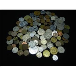 1 LB. World Coins - Various Countries & Various Years