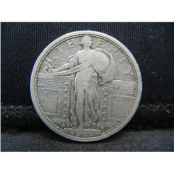 1917-S United States Standing Liberty Silver Quarter