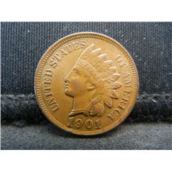 1901 United States Indian Head Penny Cent