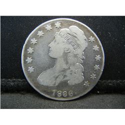 1836 United States Capped Bust Silver Half Dollar