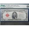 Image 2 : 1928 $5.00 Legal Tender Note FR#1528 (FA Block) PMG 66 EPQ Gem Uncirculated