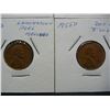 Image 3 : (3) 1958D (1) 1958 Wheat Cent Minor Mint Errors Part of a Large Collection of Errors