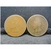 Image 1 : 1876+78 Indian Cents Semi Key Dates