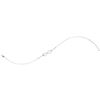 Image 1 : Diamond Infinity Chain Bracelet 1/5 Cttw 10kt White Gold