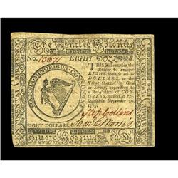 Continental Currency November 29, 1775 $8 Choice New. C Continental Currency November 29, 1775 $8 Ch