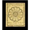 Image 2 : Continental Currency February 17, 1776 $2/3 Extremely F Continental Currency February 17, 1776 $2/3 