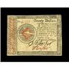 Image 1 : Continental Currency January 14, 1779 $20 XF Continental Currency January 14, 1779 $20 Extremely Fin