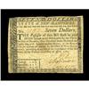 Image 1 : New Hampshire April 29, 1780 $7 Very Fine. Fully signed New Hampshire April 29, 1780 $7 Very Fine.