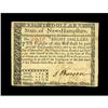 Image 1 : New Hampshire April 29, 1780 $8 Very Fine-Extremely Fin New Hampshire April 29, 1780 $8 Very Fine-Ex