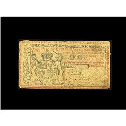 New Jersey May 1, 1758 L6 Choice Very Fine. Three stron New Jersey May 1, 1758 L6 Choice Very Fine.