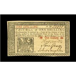 New Jersey March 25, 1776 1s Very Choice New. A near Ge New Jersey March 25, 1776 1s Very Choice New