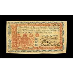 New Jersey March 25, 1776 L3 Superb Gem New. Incredible New Jersey March 25, 1776 L3 Superb Gem New.