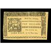 Image 2 : New York September 2, 1775 $10 Extremely Fine-About New New York September 2, 1775 $10 Extremely Fin
