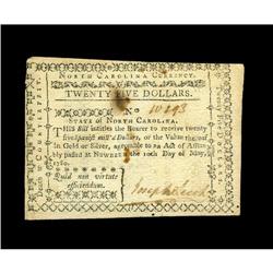 North Carolina May 10, 1780 $25 About New. There are no North Carolina May 10, 1780 $25 About New.