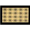 Image 2 : Fr. 1230 5¢ First Issue Uncut Sheet of Twenty Extremely Fr. 1230 5¢ First Issue Uncut Sheet of Twent