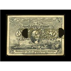 Milton 2E50F.2a 50¢ Second Issue Essay (Experimental) C Milton 2E50F.2a 50¢ Second Issue Essay (Expe